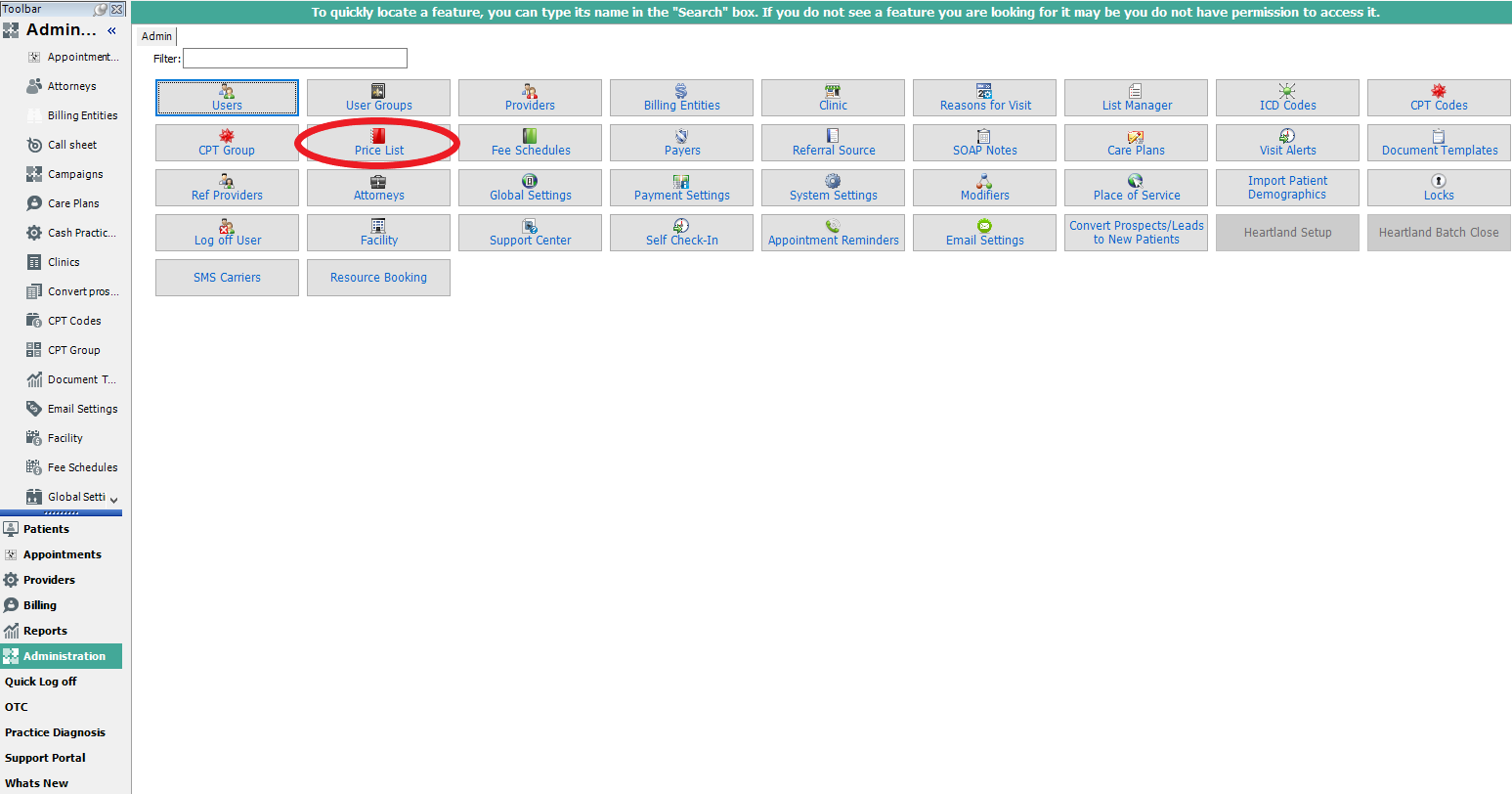 How To ADD A New CPT Code To Your Existing Price List CoAction