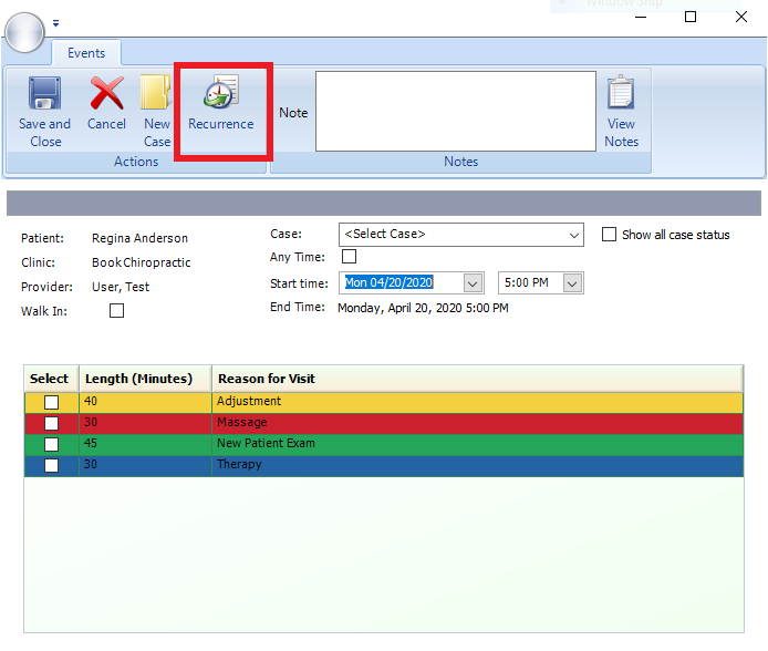 How To Add Recurring Appointments How To Delete Them CoAction 
